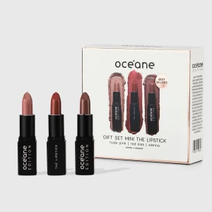 Kit Presente Minis Edition - Trio de Batons - Oceane