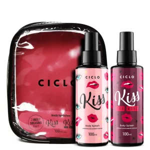 Estojo Body Splash Kiss 100ml + Kiss You More 100ml - Ciclo